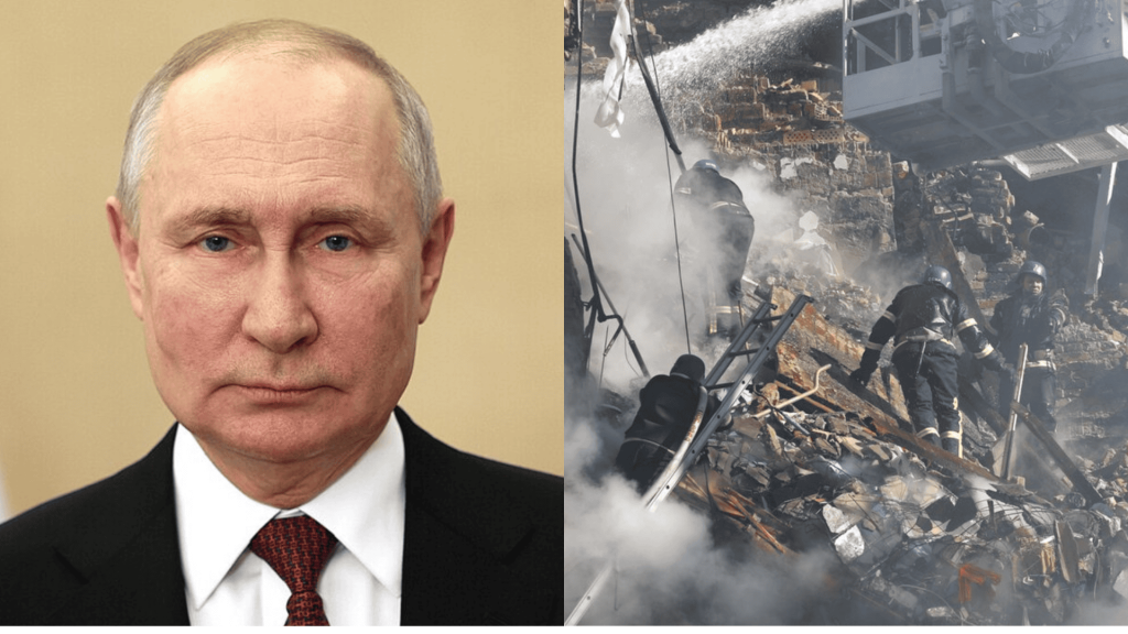 Trump lovar fred – men Ryssland sänder 100 drönare mot Ukraina