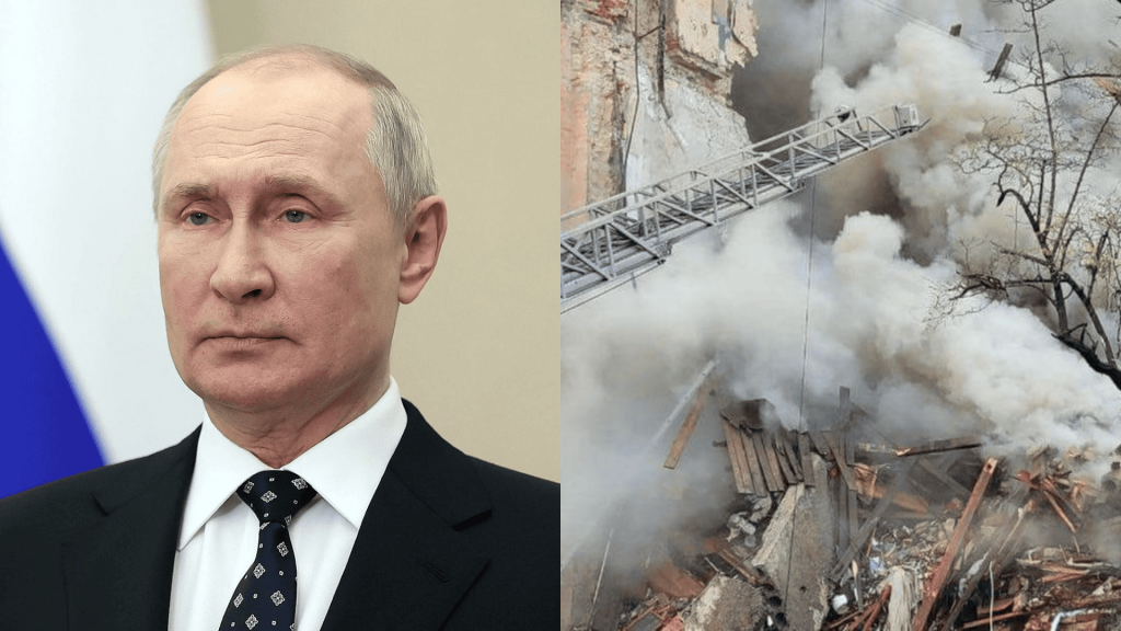 273 drönare och ett budskap: Putin visar sitt sanna ansikte
