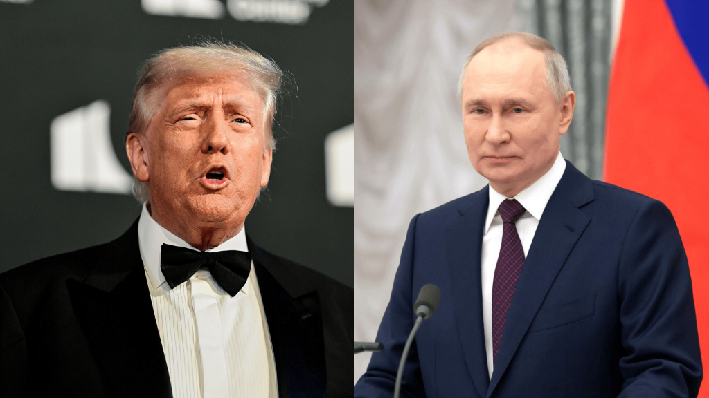 Trump till Putin: Ditt krig bör också ta slut