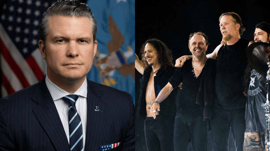 Pentagon tvingas ta bort drönarvideo efter olovlig Metallica-användning