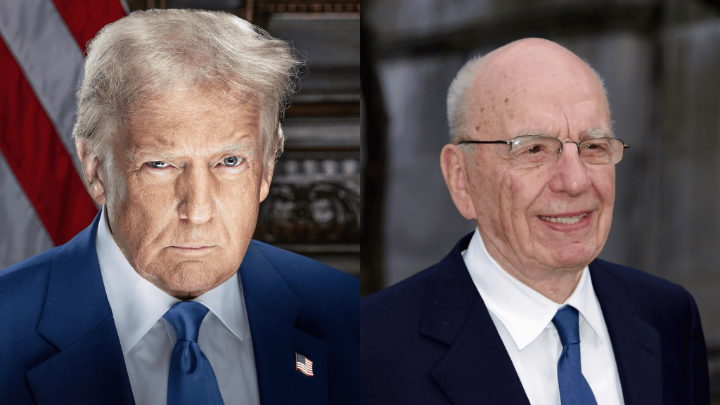 Trump stämmer Murdoch och Wall Street Journal för Epstein-anklagelser