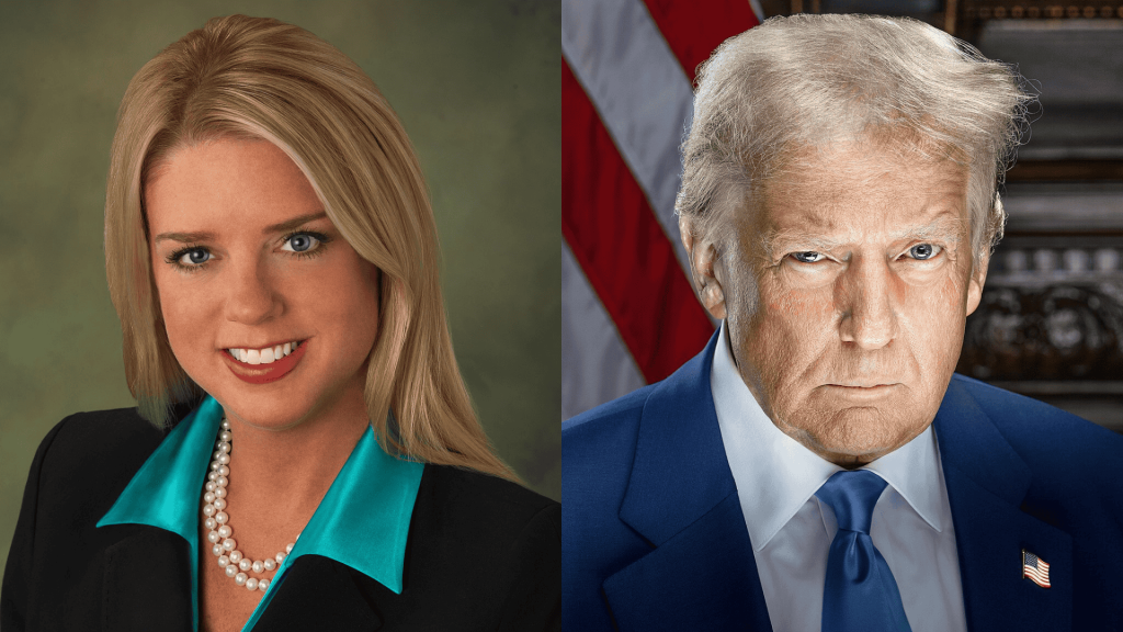 Trump trött på att ta skulden för Bondis Epstein-ärende