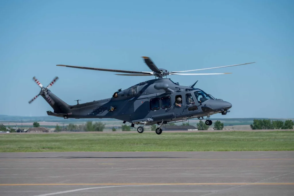 USA:s flygvapen redo med ny helikopter för kärnvapenskydd